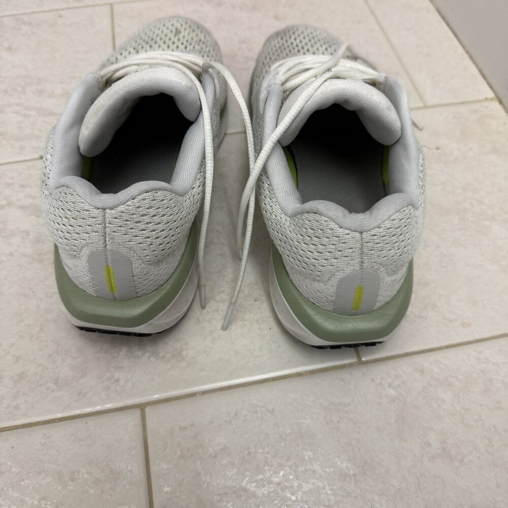 Nike Women 7.5 Air Winflo 11 Summit Jade Cyber White Athletic Shoe Mesh Cushion - Picture 6 of 7